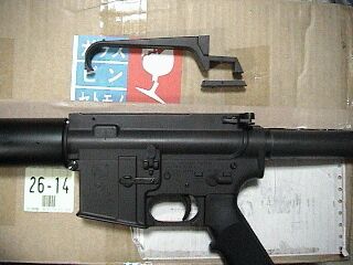 コクサイ M16A2マシンピストル フラットトップ化